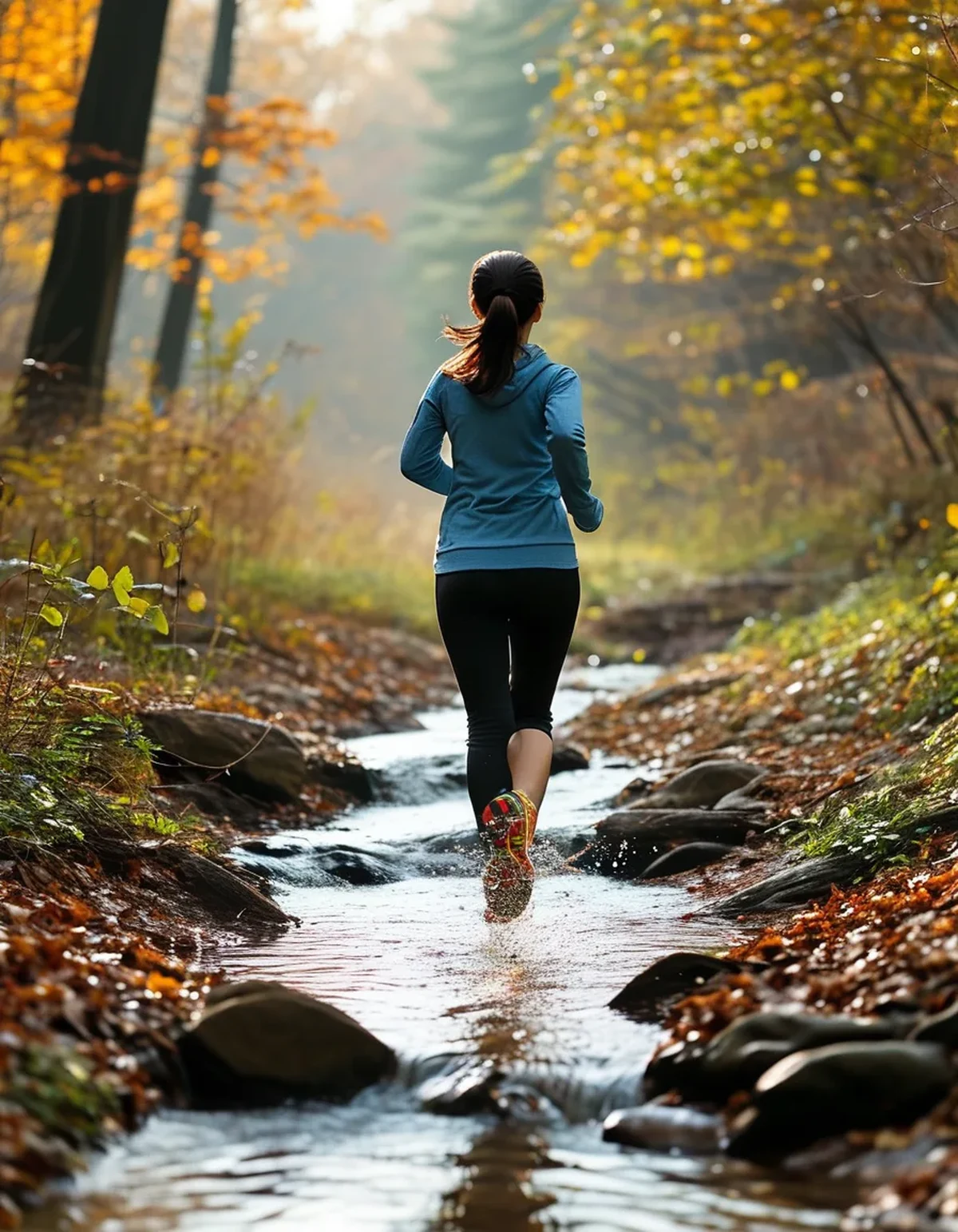 Why Running Straight Through the Stream Beats Going Around It